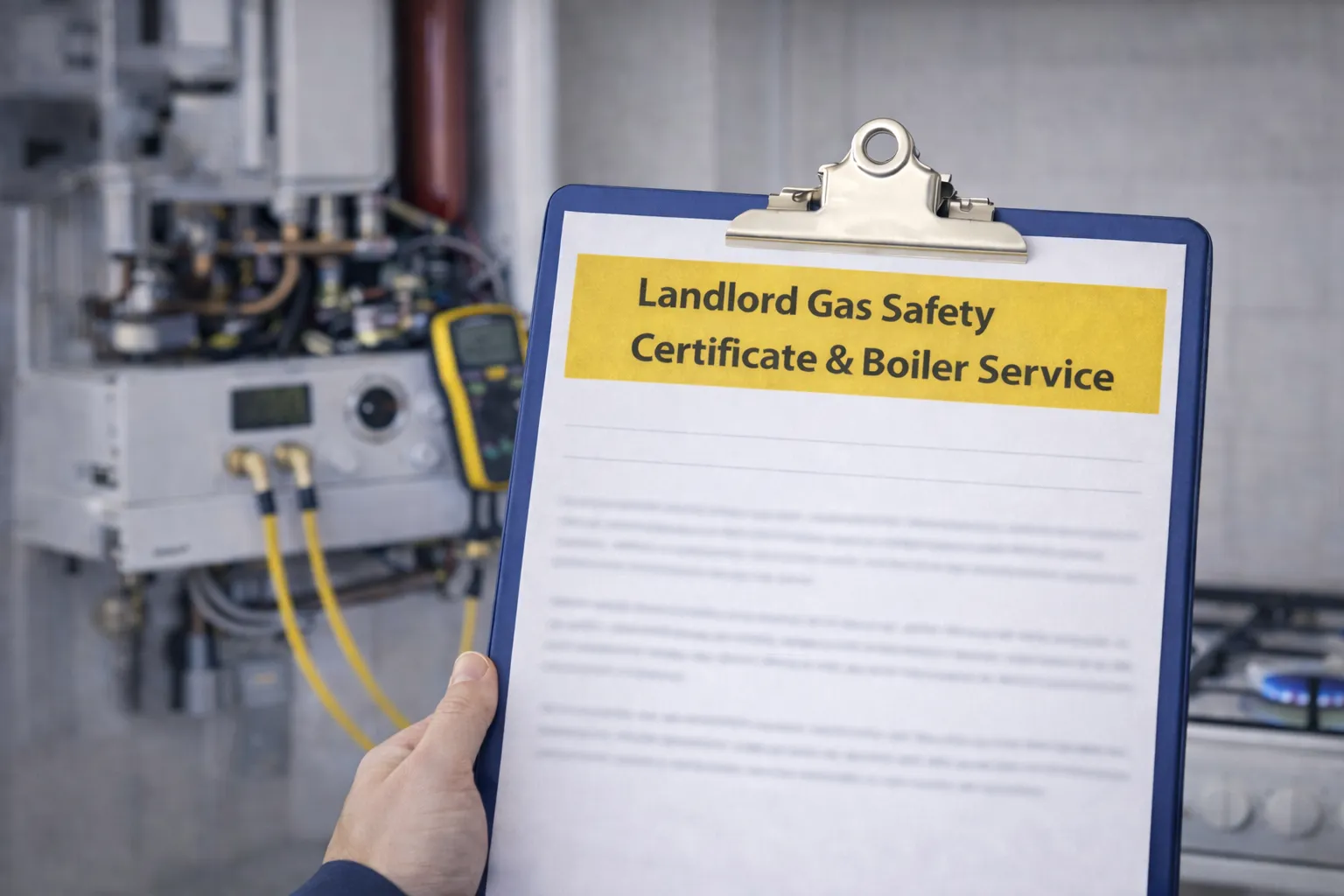 Landlord Gas Safety Certificate & Boiler Service